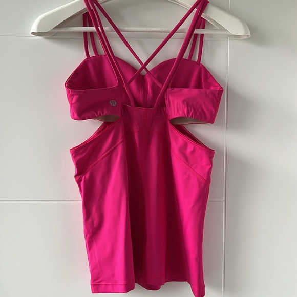 Lululemon pink cutout top - Picture 5 of 6